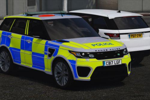 2017 Police Range Rover SVR